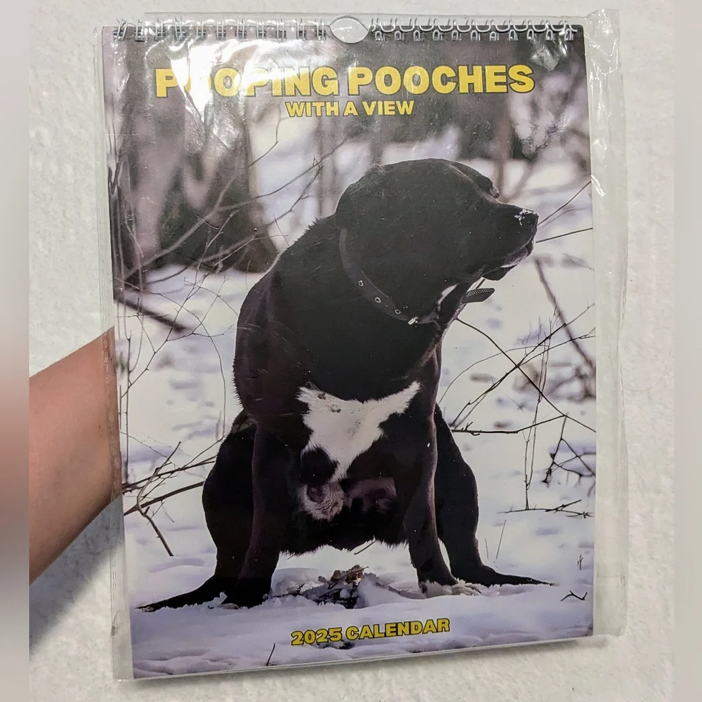 Pooping Pooches 2025 Calendar